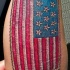 Tatuaggio di bandiera americana