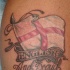 el tatuaje de la bandera de Inglaterra 