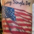Every single day bandiera americana tatuaggio