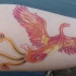Fenice focato tatuaggio