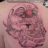 pagliaccio psico prega tatuaggio