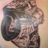 ducati motociclo da corsa tatuaggio