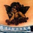 el tatuaje de un angel beb