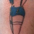 Ragazza marinaia pinup tatuaggio