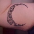 Tatuaje de luna maligna
