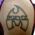 Tatuaje del logo Wu tang clan