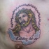Tatuaje en el pecho de Jesús