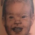 ritratto di bimba tatuaggio