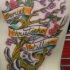 sakura albero e i nomi dei bambini tatuaggio