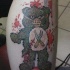 guariero ferito orsacchiotto tatuaggio
