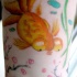 Tatuaje simpático pez dorado en color