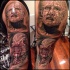 Tatuaje en el brazo,
héroes malos de películas de terror