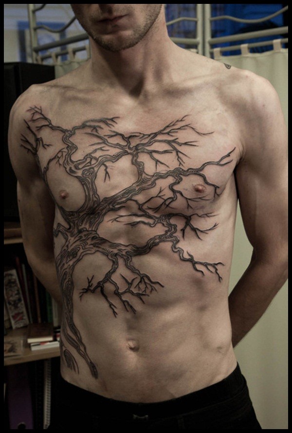 Baum Tattoo-Designs für Männer